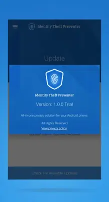 Identity Theft Preventer android App screenshot 2